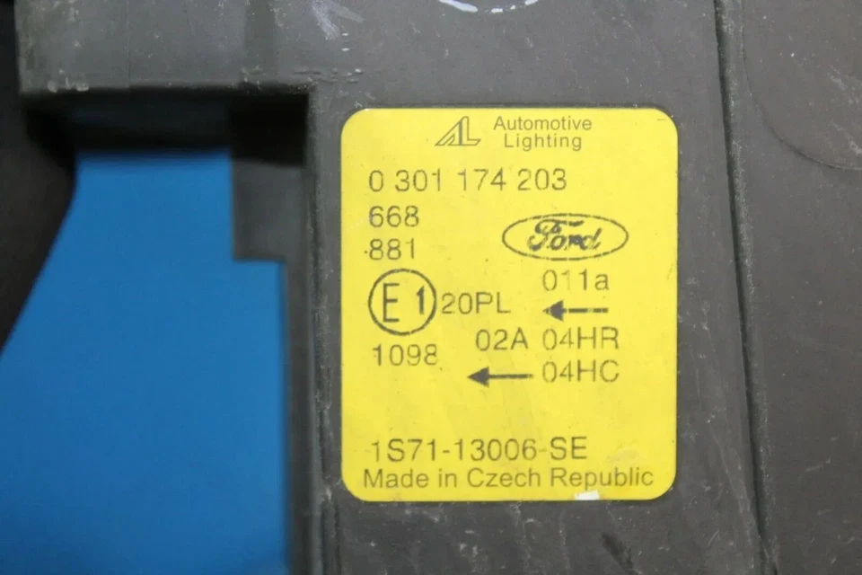 Frontscheinwerfer vorn links 0301174203 1S71-13006-SE Ford Mondeo III B5Y Bj.03 - Bild 4 von 4