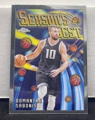 2023-24 Topps Domantas Sabonis #SB-7 Season's Best Insert Kings