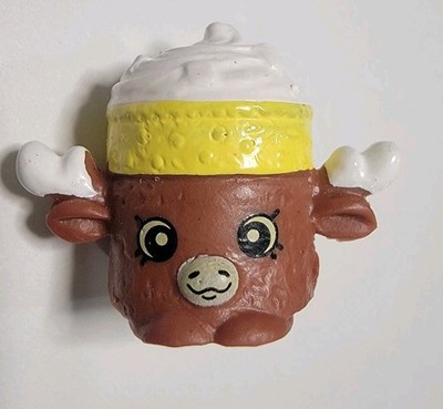 Shopkins Petkins Season 5 Mandy Mousse Mini Figure 5-084 Brown Sweet Treats