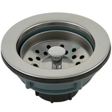 Plumb Pak PP20665 Basket Strainer, Plastic, For: 3-1/2 in Dia Opening Kitchen Si