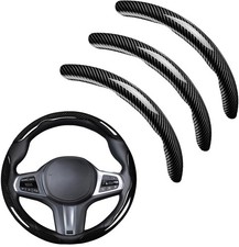 For Chevrolet 3pcs 15 Carbon Fiber Car Steering Wheel Booster Cover Non-slip For Chevrolet 3pcs 15 Carbon Fiber Car Steering Wheel Booster Cover Non-slip