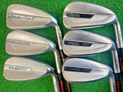 Ping G700 Iron Set 6pcs 6-W,U Black Dot R Regular Flex Fubuki ping RH