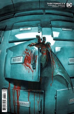TASK FORCE Z #3 VARIANT CVR B RODOLFO MIGLIARI CARD STOCK VARIANT DC COMICS