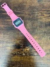 PINK Digital Watch – 33mm Case – Lightweight Retro Style – New