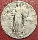 1929-S Standing Liberty Quarter. Free Shipping