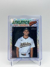 2026 Topps Heritage Silver Sparkle MAX MUNCY #105 Oakland A's