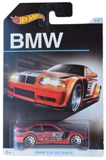 Hot Wheels BMW E36 M3 Race - Burnt Orange 3/8