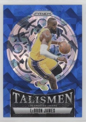 2024-25 Panini Prizm Talismen Blue Ice Prizm /125 LeBron James #5 1h6y
