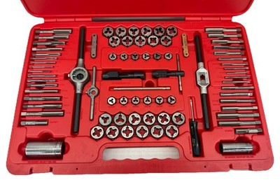 Snap On Tools TDTDM500B 80 Piece SAE and Metric Master Tap and Die Set USA *NICE