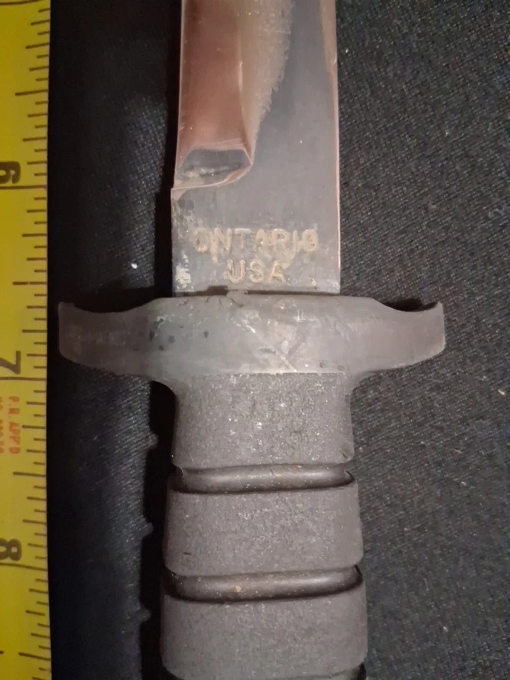 VINTAGE ONTERIO USA SPEC-PLUS ARMY SP3-95 FIGHTING KNIFE, No Sheath.  - Image 4 of 4