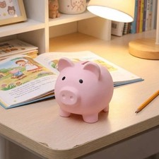 Kids Piggy Bank Plastic Coin Money Box Shatterproof Savings Bank for Boys Girls