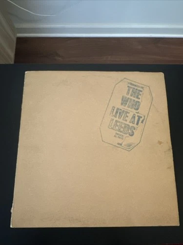 THE WHO Live At Leeds Vinyl LP Decca Records 1970 All 12 Inserts 1st Press OFFER