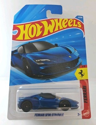 Hot Wheels 2026 Case B FERRARI SF90 STRADALE Blue Long Card with