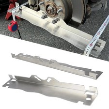 2x Rad Ausrichtung Werkzeug Spur Einstellung Spur Platten f&uuml;r Fahrzeug Silber