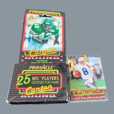 ✨1994 Pinnacle 25 NFL Players Destined for  Fame Canton Bound  Set  “No 79670”
