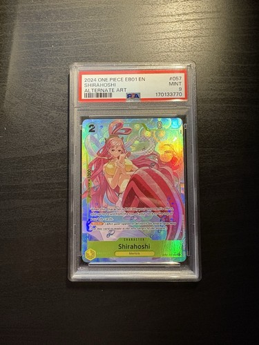 Shirahoshi (Alternate Art) graded PSA 9 for sale on eBay
