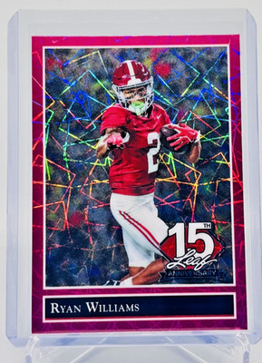 2025 Leaf 15th NSCC National 1992 RYAN WILLIAMS Pink Lazer 2/8