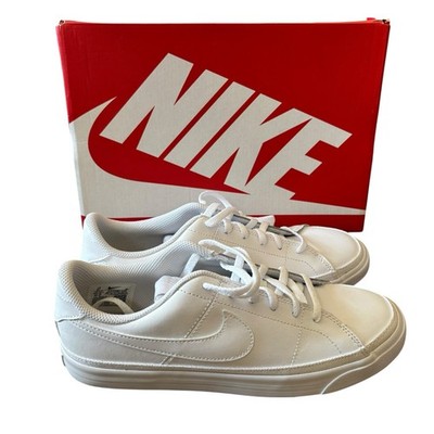 Nike Court Legacy Damengröße 5,5 UK dreifach weiß Turnschuhe neu Turnschuhe Freizeit
