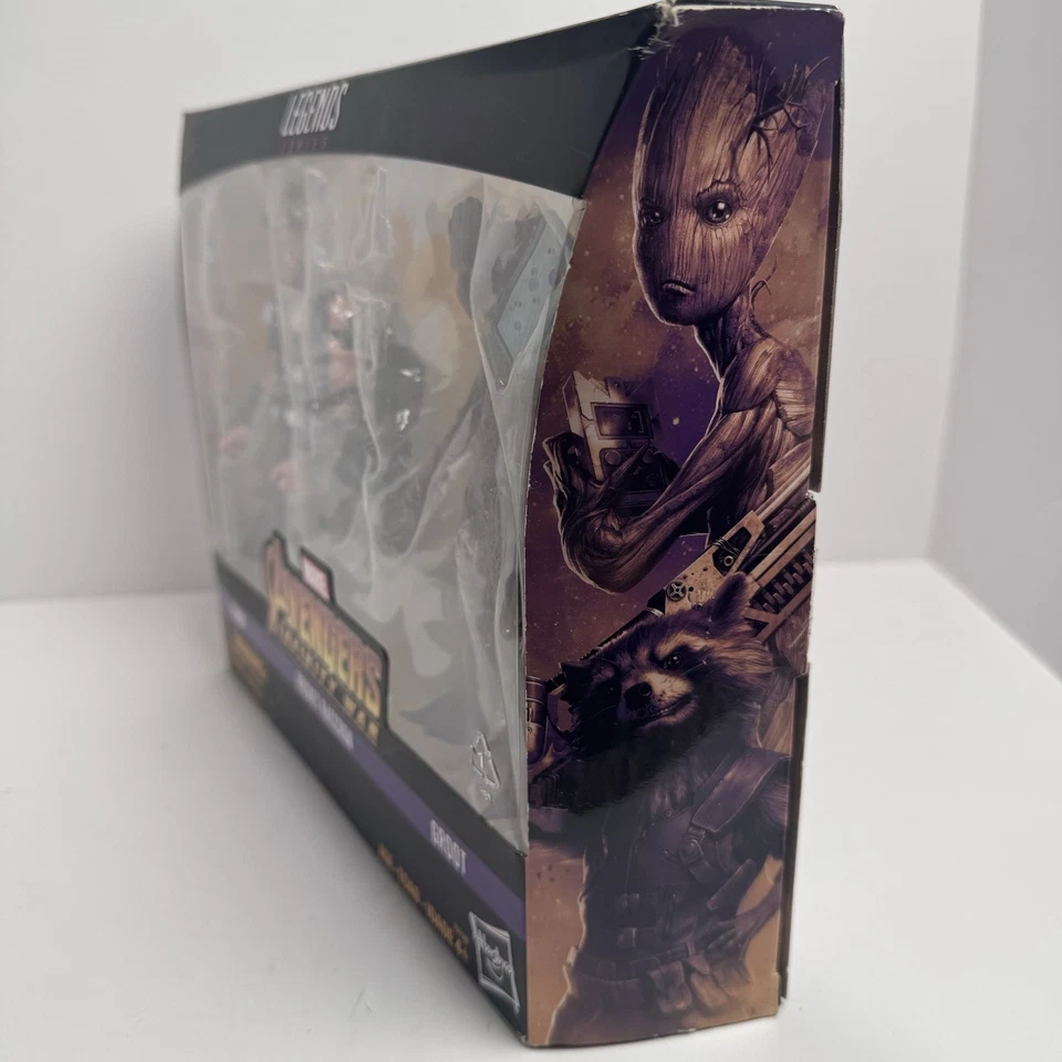 Marvel Legends Avengers Infinity War Thor Rocket Mapache Groot Toys R Us Excl. Foto 4 de 4
