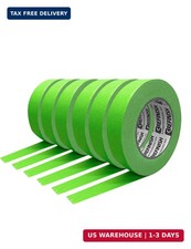KREFINISH Painters Tape for Car - Green No Residue Automotive Masking Tape - Hea