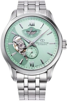 Orient RE-AV0B11E00B Men's Automatic Contemporary Date Steel Watch RE-AV0B11E