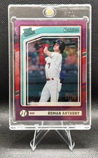 ROMAN ANTHONY~ 2024 Panini Donruss purple  ROOKIE #22/99🔥Red Sox