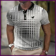 New Trending Men Summer Short Sleeve Fashion Casual Polo Shirt