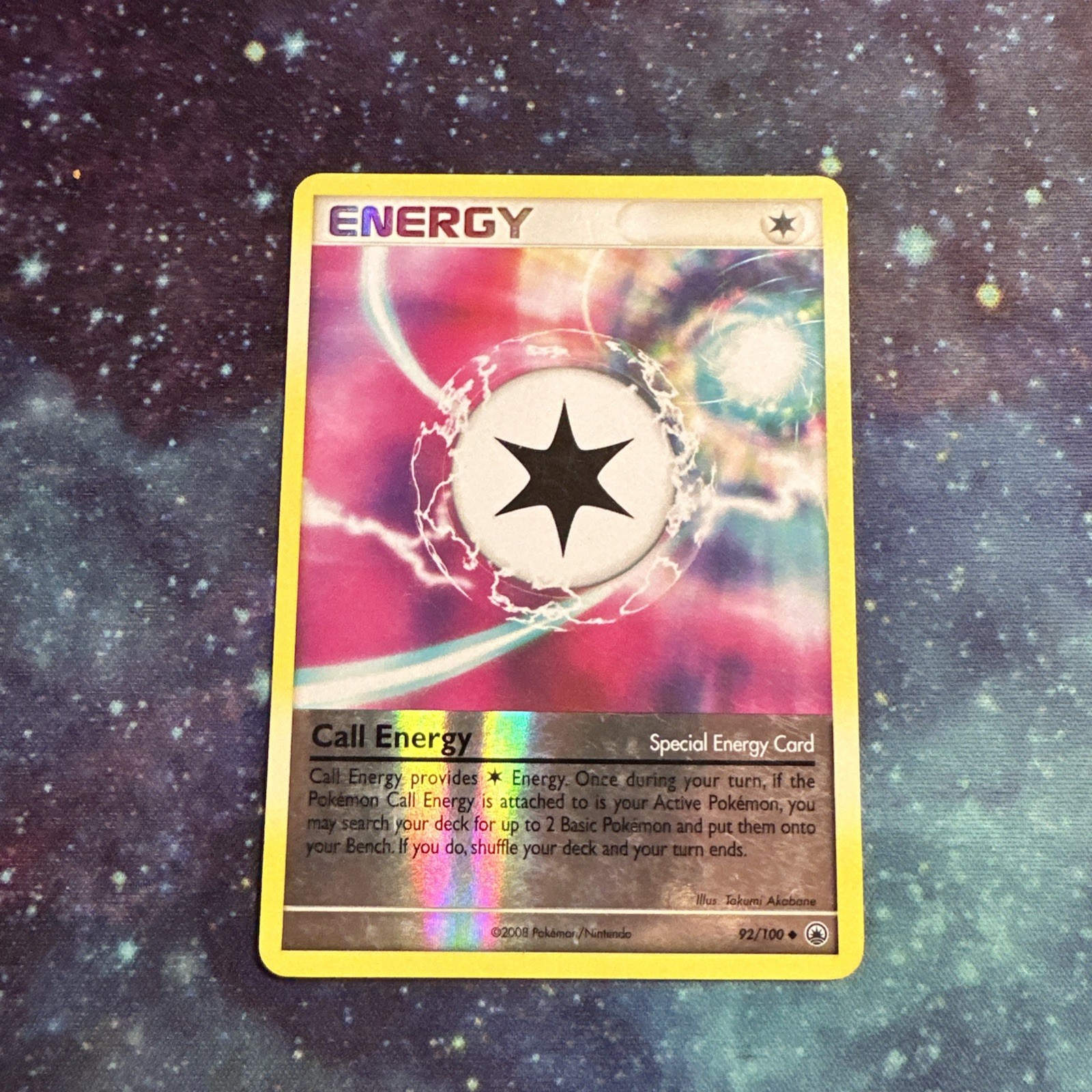 Call Energy 92/100 Majestic Dawn Reverse Holo