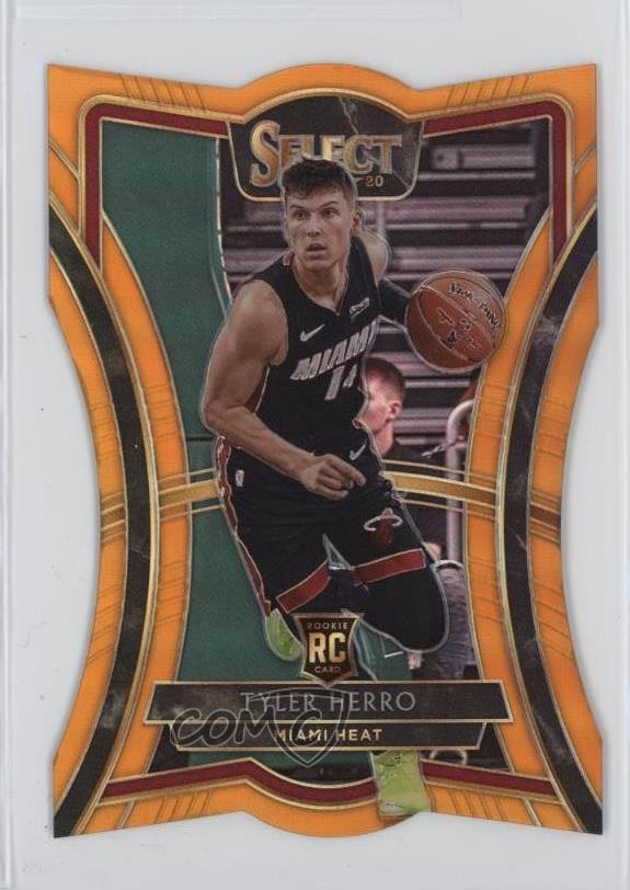 2019-20 Panini Select Premier Level Orange Prizm /65 Tyler Herro #169 Rookie RC