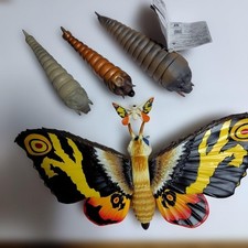 Mothra larva and adult "Mothra" Movie Monster Series 5-piece set