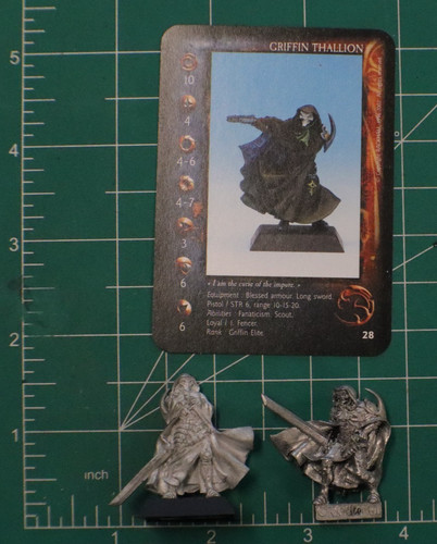 Rackham Confrontation - 2 miniatures - griffin thallion