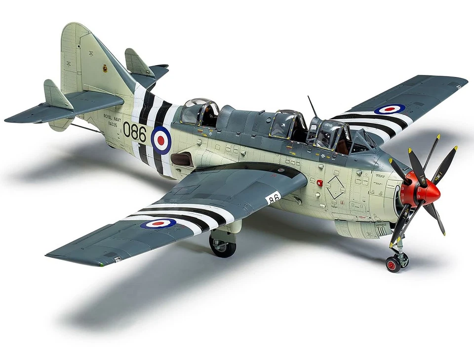 Kit Modelo Nivel 4 Fairey Gannet AS.1/AS.4 Avión con 3 Opciones de Esquema 1/48 Pl Foto 4 de 4