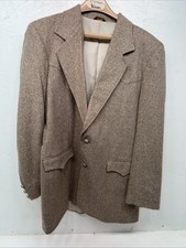 New Men?s Pioneer Wear Tan Suit Jacket 42L #125580 AA-602