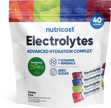 Nutricost Electrolytes Complex, Variety Pack ...