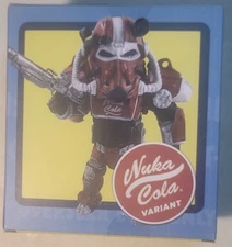 2019 Loot Crate Fallout Nuka Cola Red Power Armor Variant 5 inch Figure New