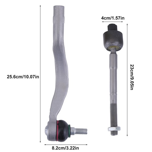 Inner Outer Tie Rod End Left Right For Maserati Ghibli Quattroporte 2014-2016 - Picture 15 of 20