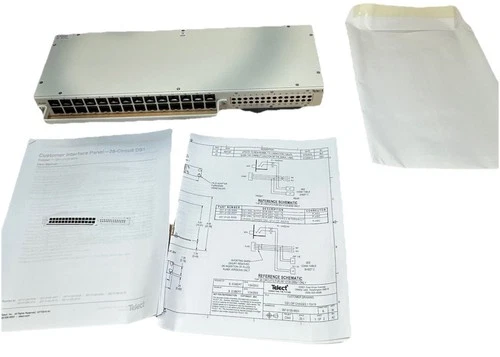 Telect 097-0128-0006 28 Circuit Customer Interface Panel DS1 Copper New CIP