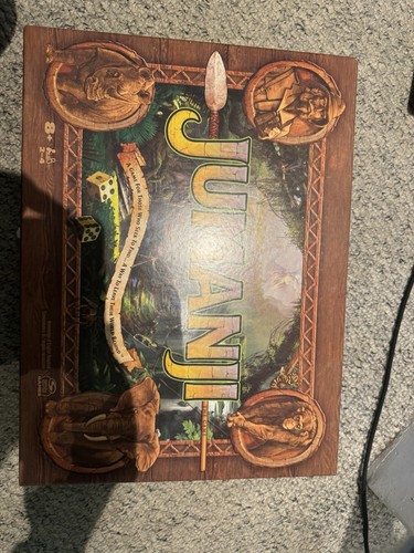 Jumanji - The Classic Adventure Board Game - Spinmaster 2022 - Picture 1 of 5
