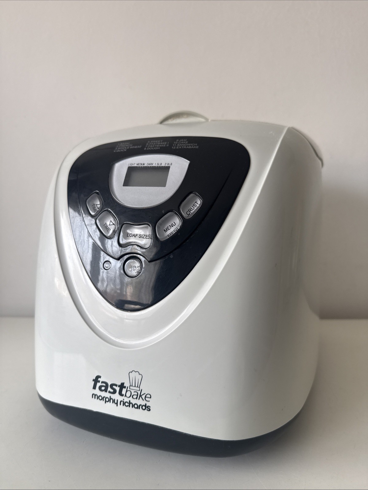Morphy Richards Fastbake Breadmaker 600W White