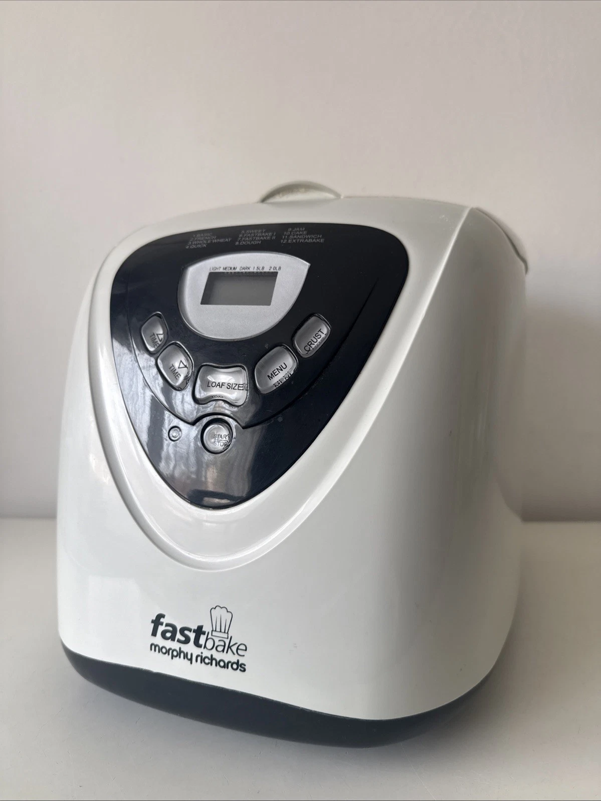 Morphy Richards 48281 Fastbake Breadmaker 600W White Kitchen Counter Appliance