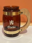 Vintage Siesta Ware mug. Brown glass with Coors logo on one side. 5" tall — photo 1