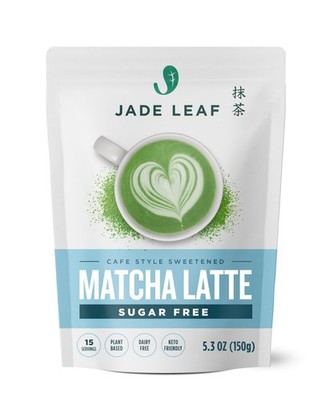 Organic Matcha Latte Mix - Lightly Sweet Japanese Matcha Green Tea Powder wit...