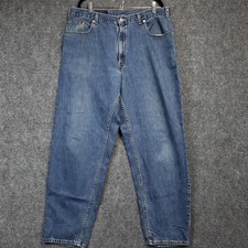 Levis 560 Vintage Jeans Mens 38 X 32 Blue Denim Cotton Relaxed Tapered USA Made