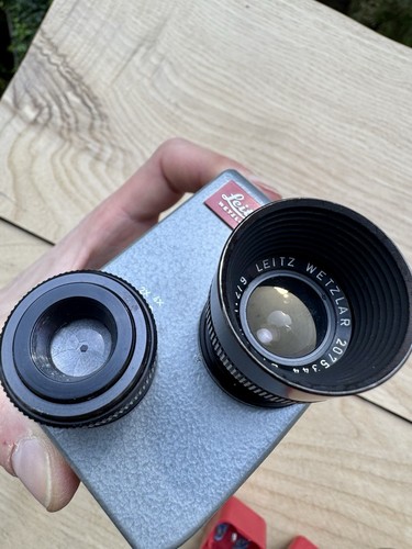 *** Super 8 S8 Camera Leicina - Leitz Wetzlar - With 9cm F2 - Untested *** - Photo 6/23