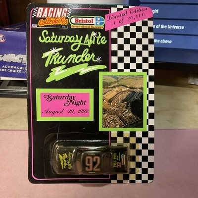 1991 NASCAR #92 Bristol Saturday night thunder racing collectables 1/64 scale