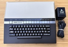 Vintage Atari 1200XL 8-bit 64K Computer w/ PS...