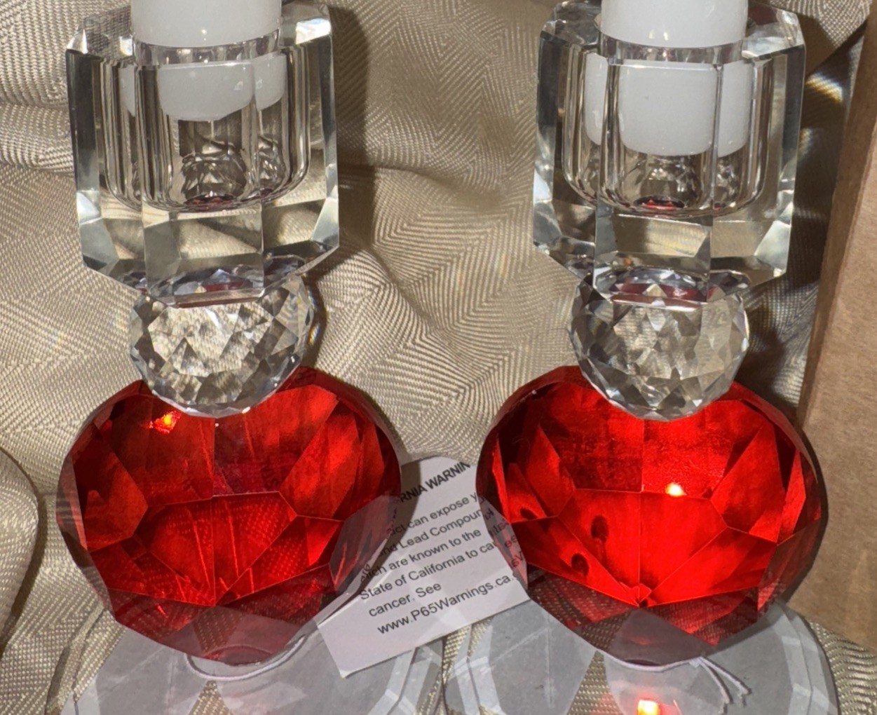 S Set 2, W/candles