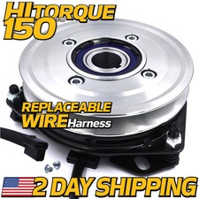 Billet Pulley Pto Clutch For Scag 462166 W/c3 Bearing Upgrade Replaceable Wire