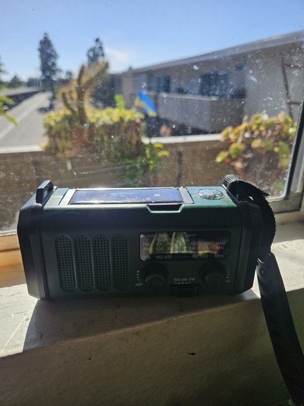 Portable Digital AM/FM CR1009 Radio