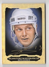 2013-14 Ultimate Collection Signature Masterpieces Autograph Mats Sundin SP